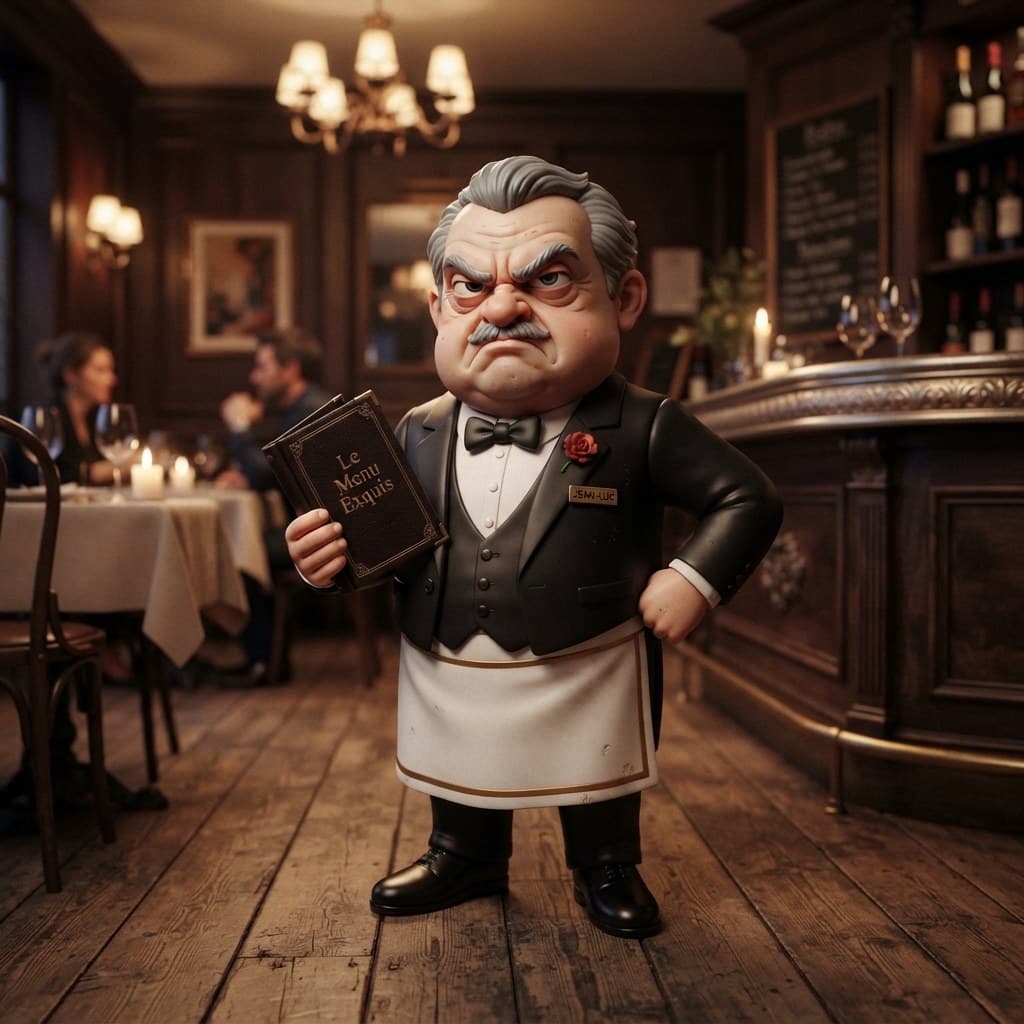 Chef Jean-Luc (Angry Fine-Dining Server)