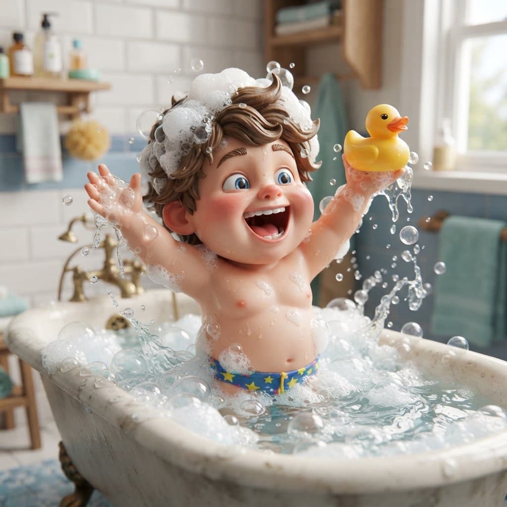 Archimedes Jr. (The Bath-Time Water Displacer)