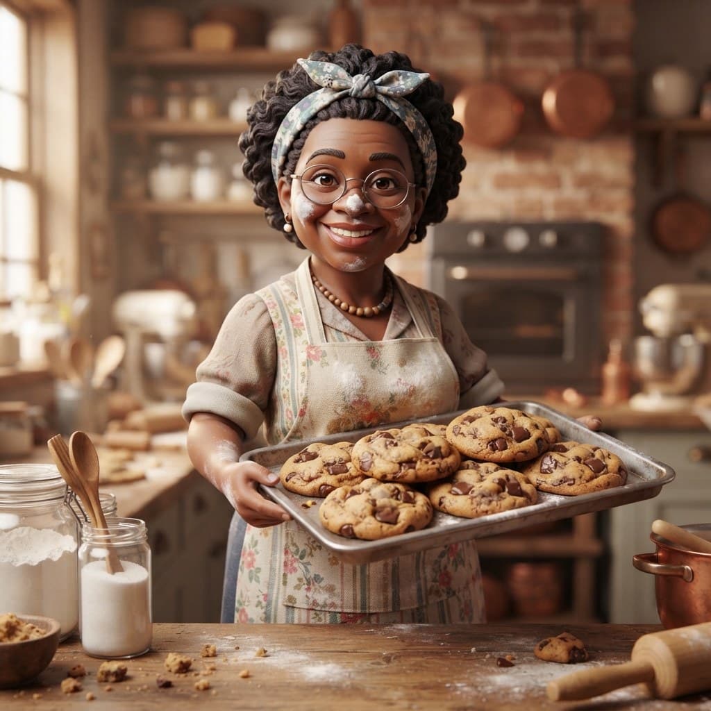 Auntie Maya (The Giant Cookie Baker)