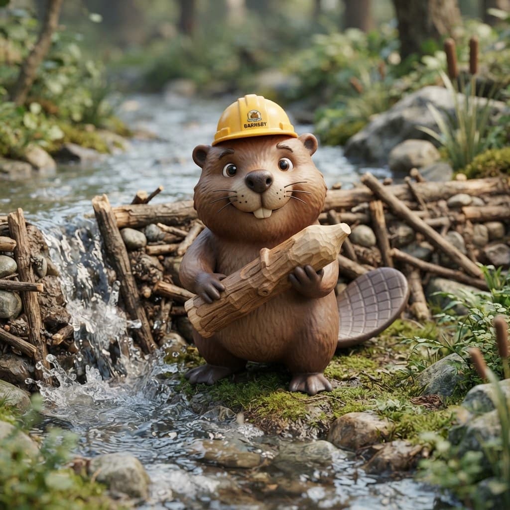 Barnaby (The Bathtub Civil Engineer Beaver)