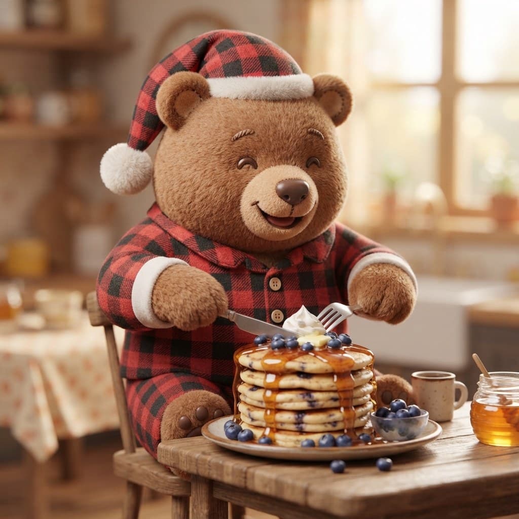 Barnaby (The Hibernation Pancake Bear)