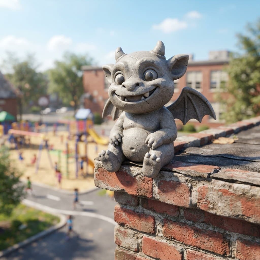 Barnaby (The Stunt-Rating Roof Gargoyle)