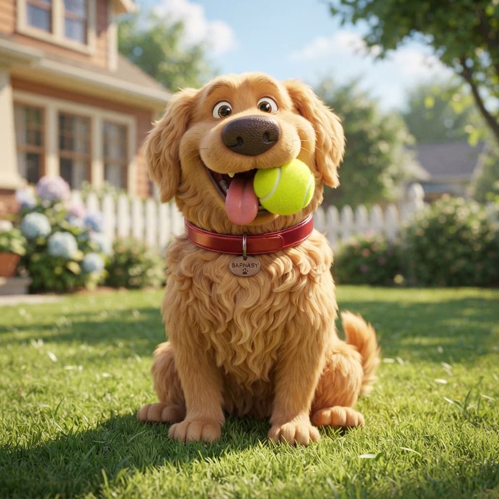 Barnaby (The Neighborhood Golden Retriever)