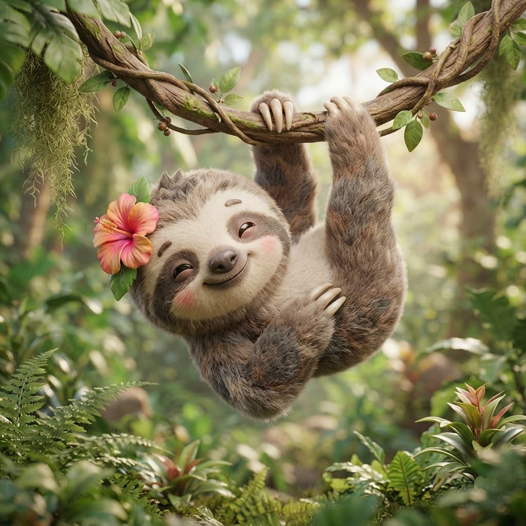 Barnaby (The 10-Minute-Per-Sentence Sloth)