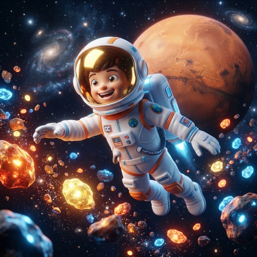 Captain Cosmo (The Asteroid Belt Explorer)