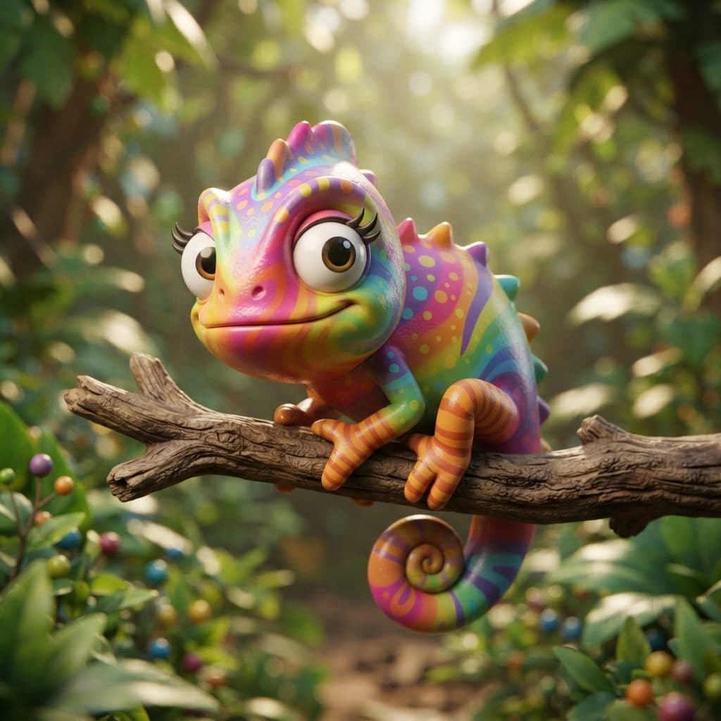 Chloe (The Camouflage Chameleon)