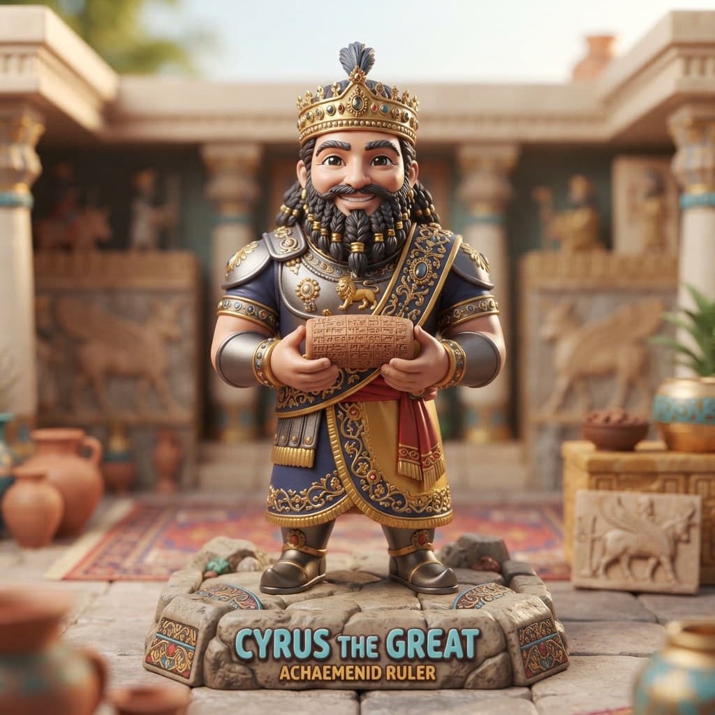 Cyrus the Great (Author of the Human Rights Cylinder)