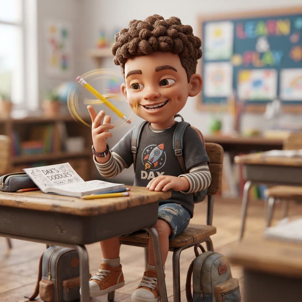 Dax (The Pencil Spinning Virtuoso)