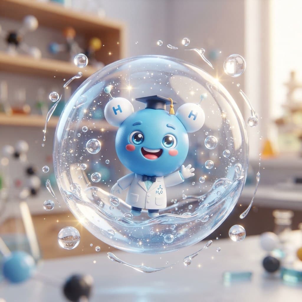 Dr. Molecule (The Animated Water Atom)