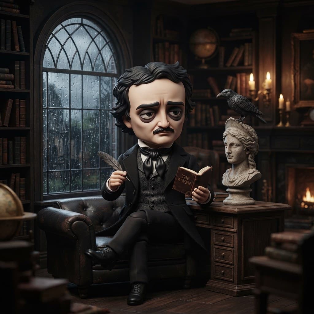 Edgar Allan Poe (Architect of Gothic Melancholy)