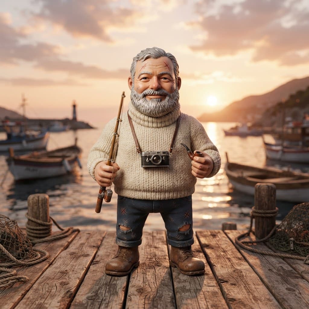 Ernest Hemingway (Master of the Iceberg Theory)