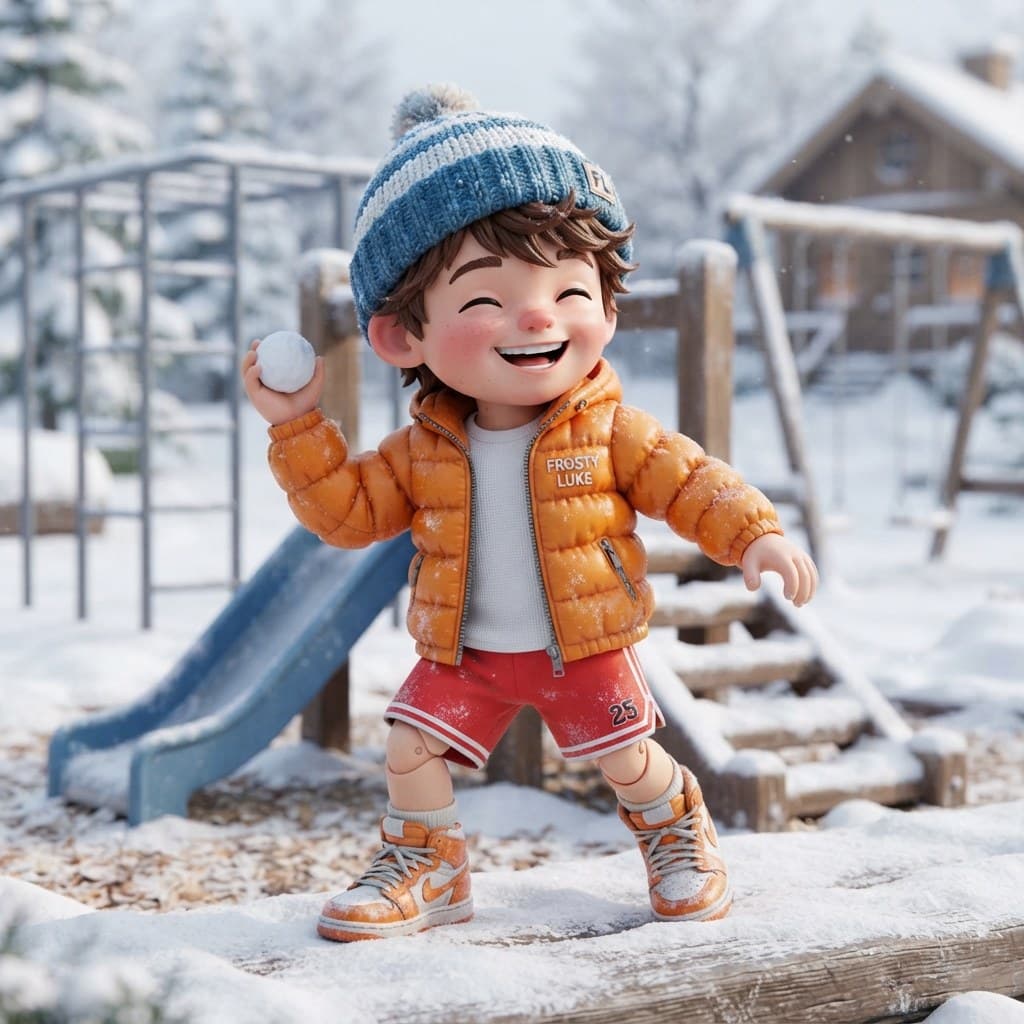 Frosty Luke (The Shorts in Winter Kid)