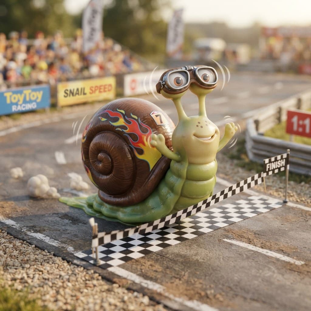 Gary (The Turbo Rocket Snail)
