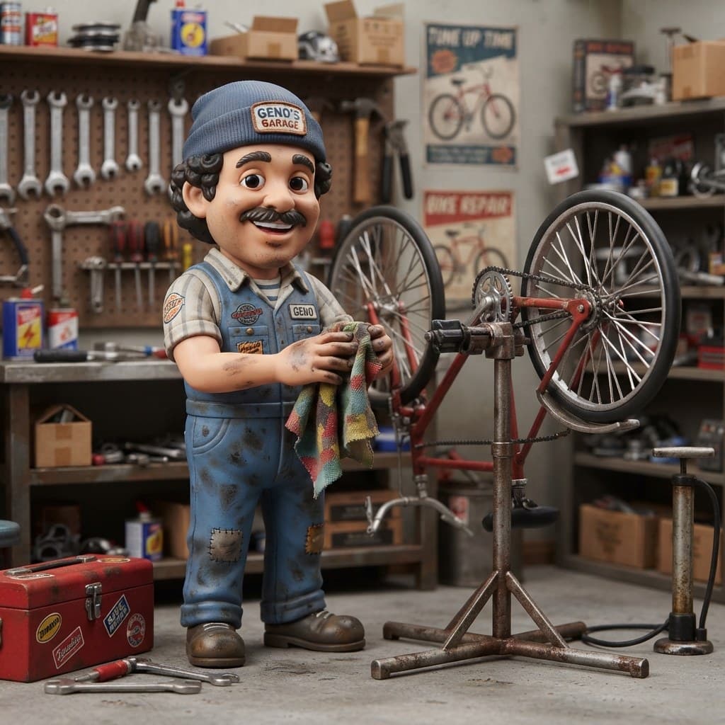 Geno (The Garage Bicycle Doctor)