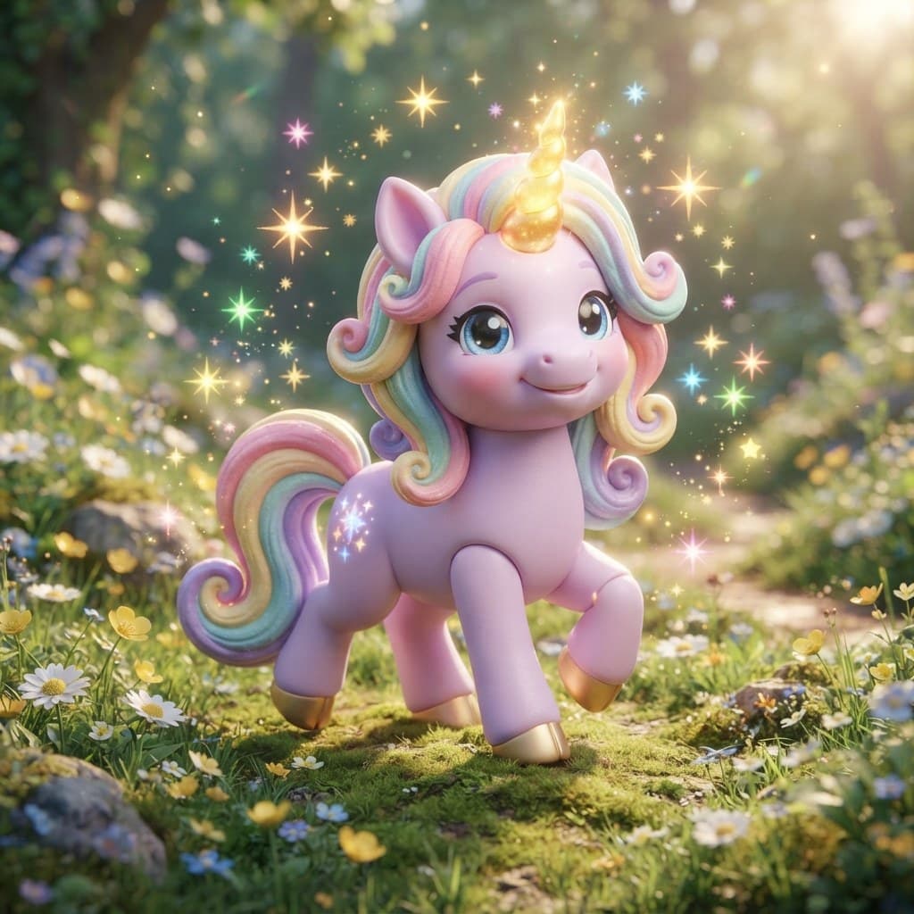 Glimmer (The Allergic-to-Glitter Unicorn)