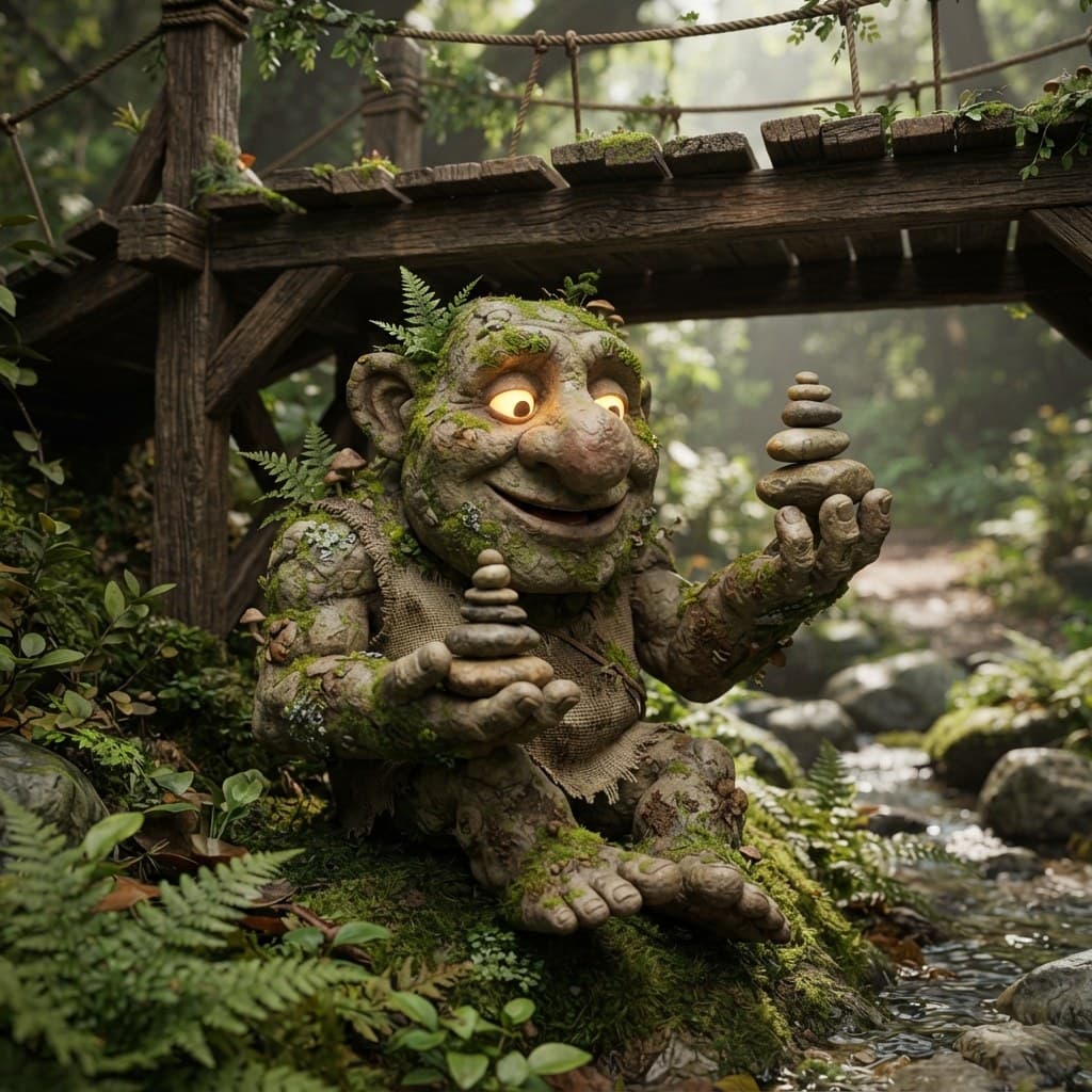 Gort (The Friendly River Stone Troll)