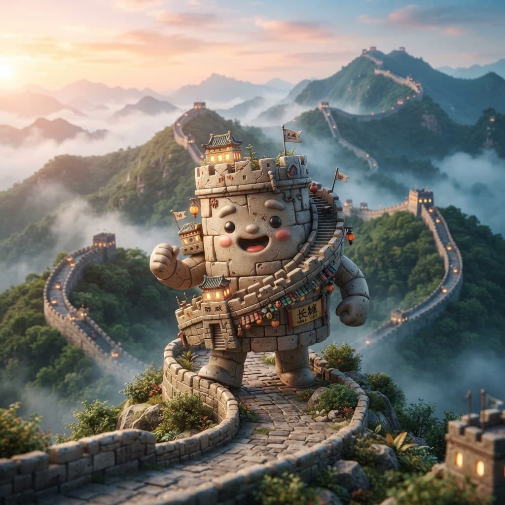 The Great Wall of China (The Dragon Spine of Stone)