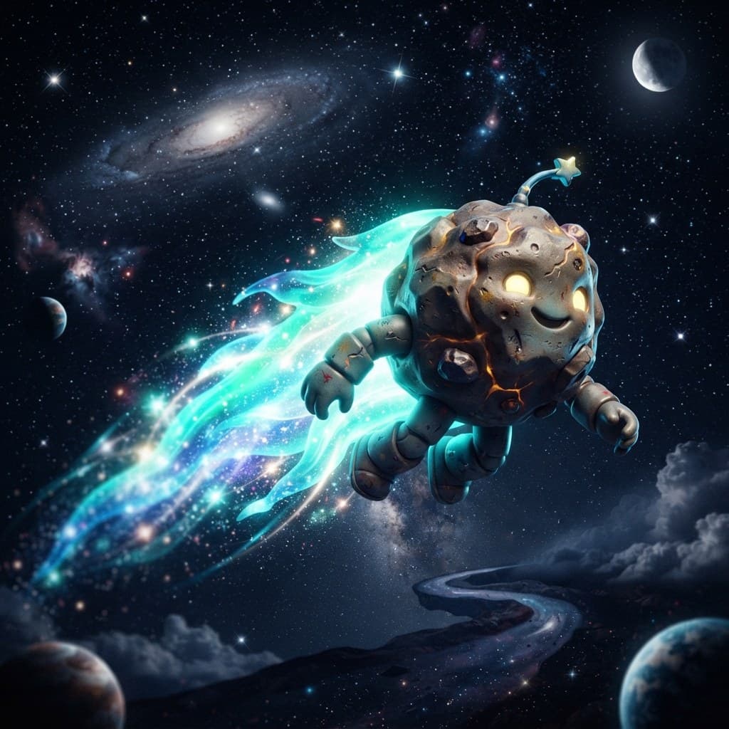 Halley's Comet (The 76-Year Cosmic Pilgrim)