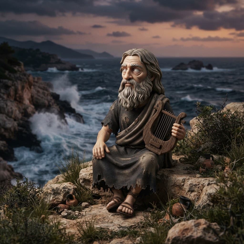 Homer (The Blind Bard of the Aegean)