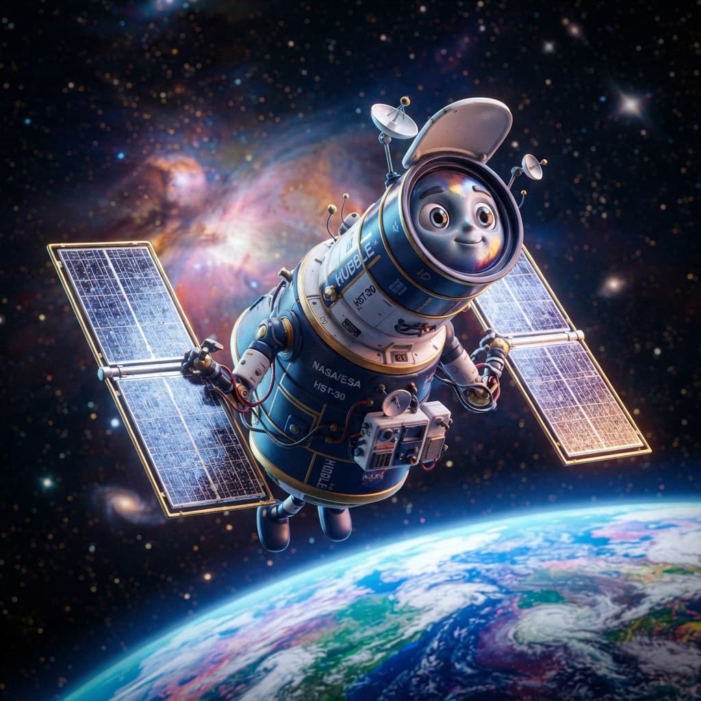 The Hubble Space Telescope (Humanity's Cosmic Eye)