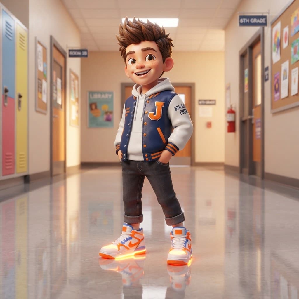 Jax (The 6th Grade Sneakerhead)