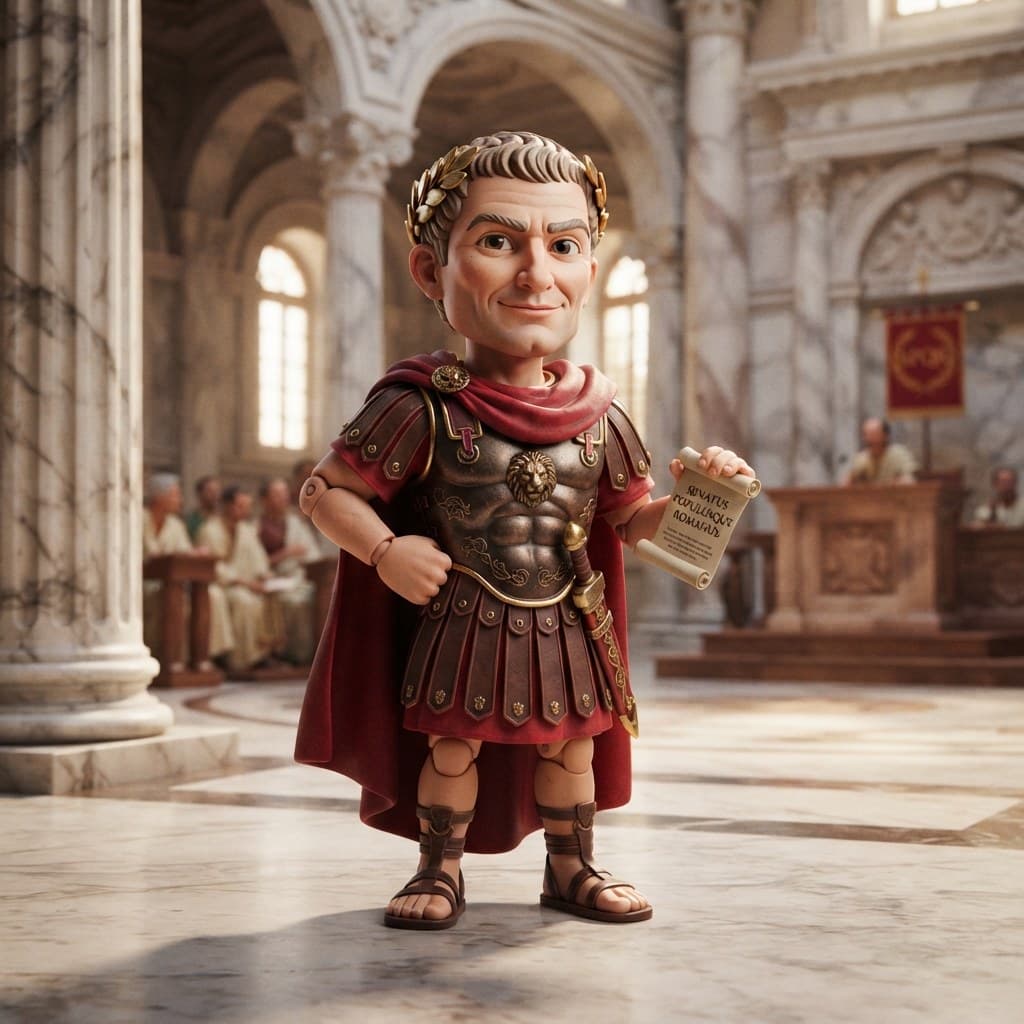 Julius Caesar (Dictator of Rome & Rubicon Crosser)