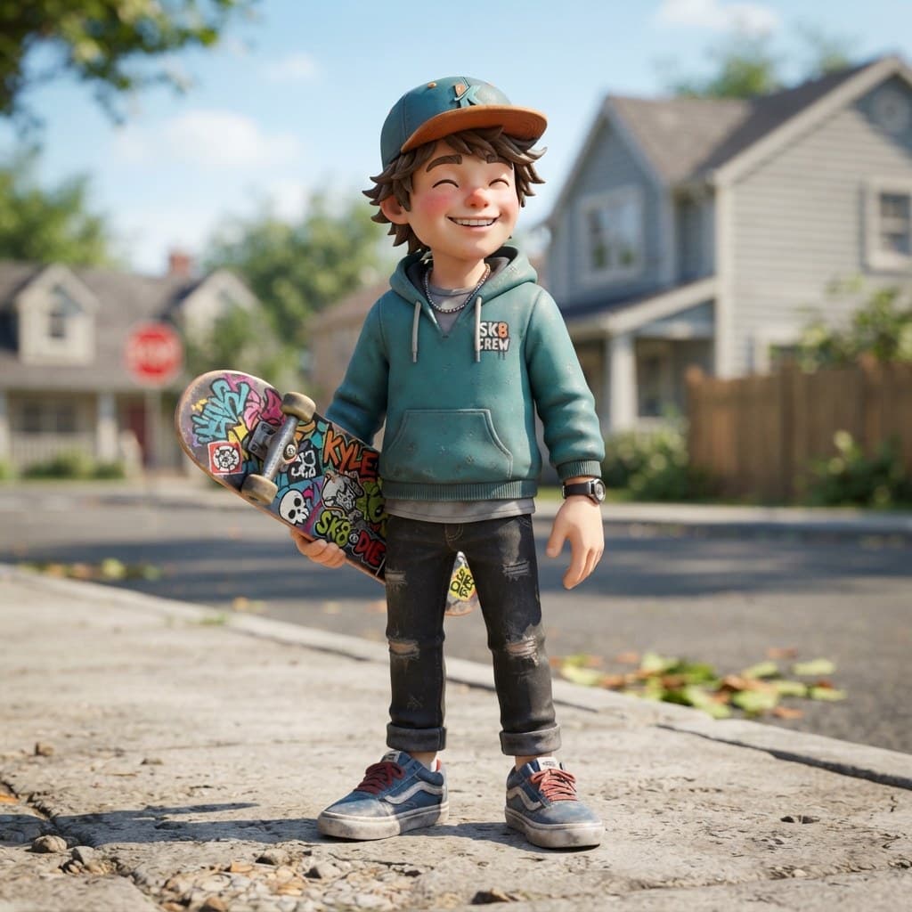 Kyle (The Cool Older Skater Kid)