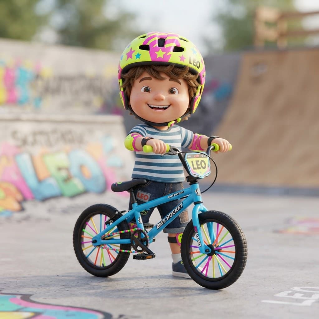 Leo (The BMX Stunt Kid)