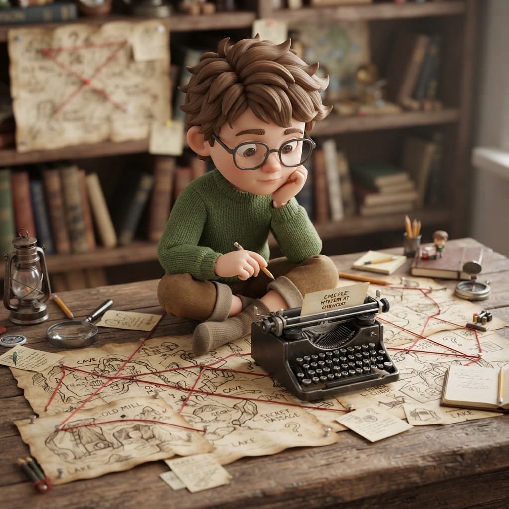 Leo (The 11-Year-Old Mystery Novelist)