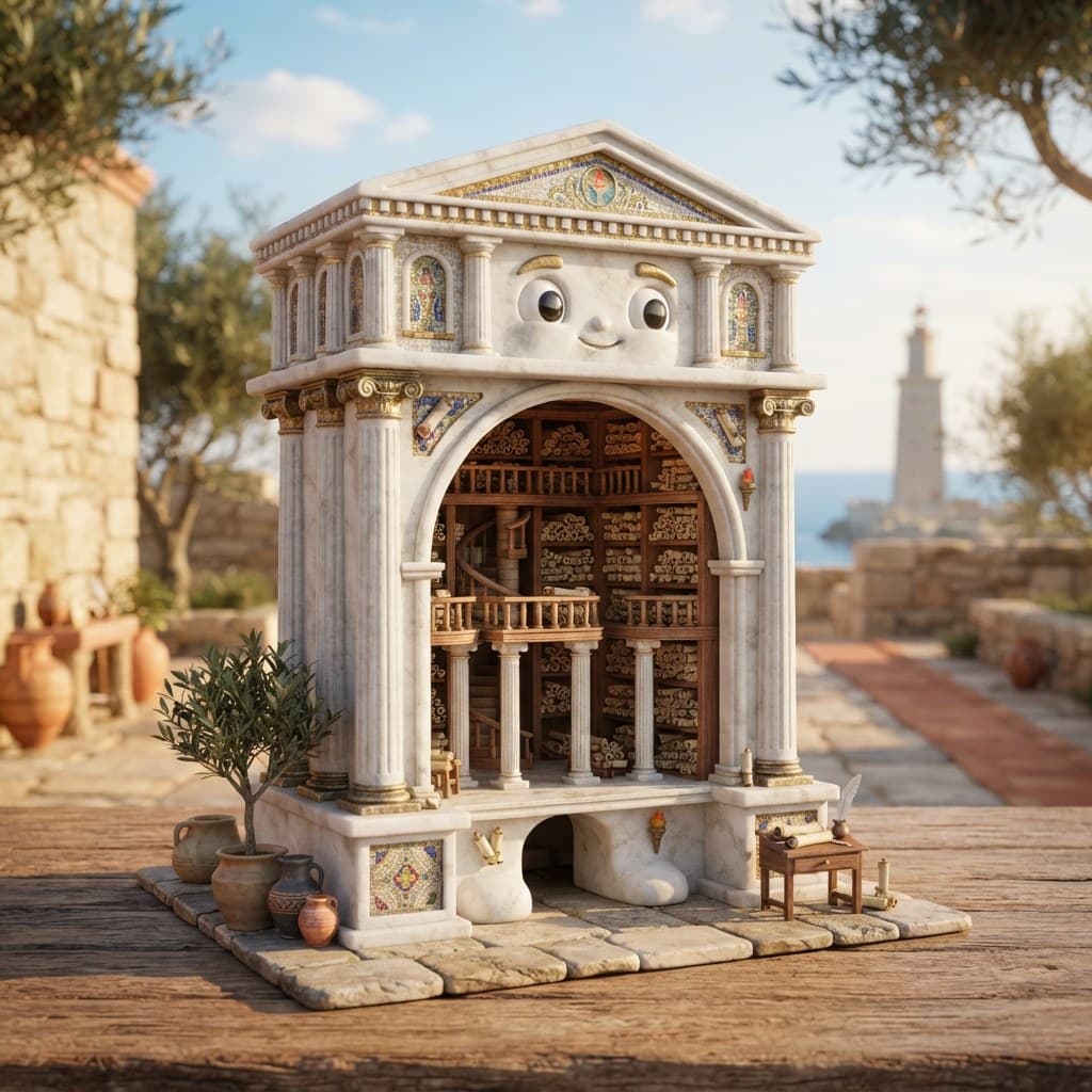 The Library of Alexandria (The Lost Sanctuary of Knowledge)