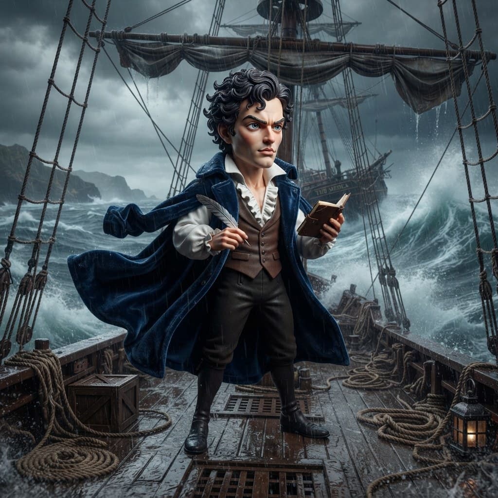 Lord Byron (The Brooding Romantic Icon)