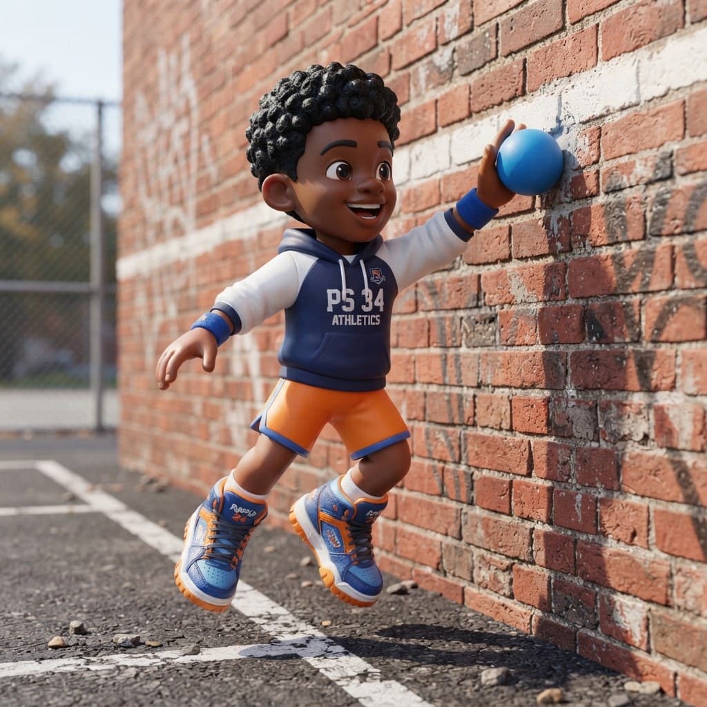 Marcus (The Recess Wall-Ball Champion)