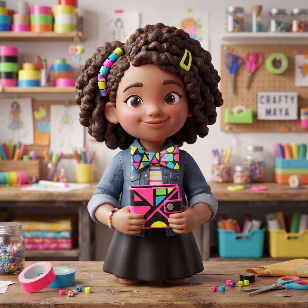 Maya (The Duct-Tape Fashion Designer)