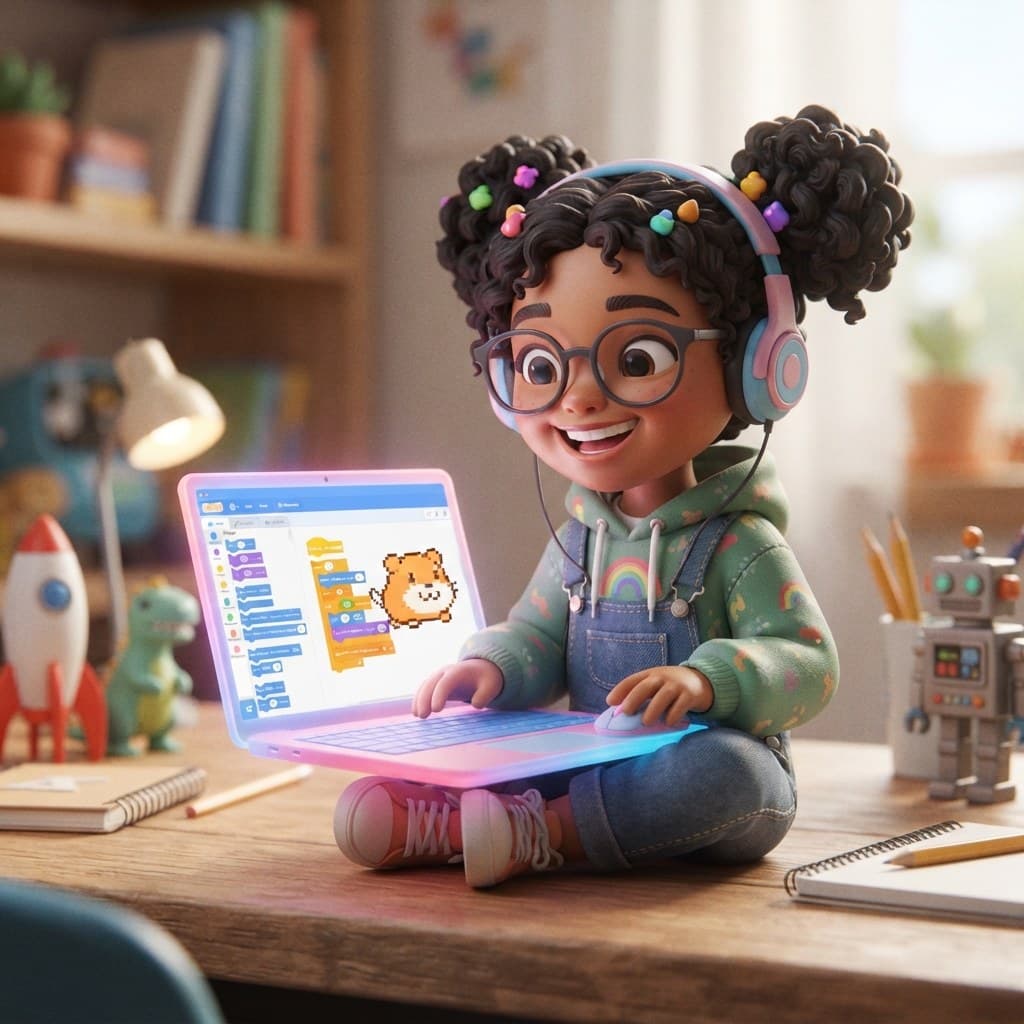 Maya (The Scratch Block Coding Prodigy)
