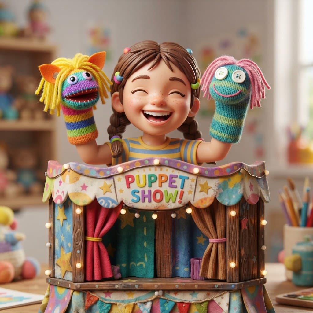 Maya (The Old Sock Puppet Master)