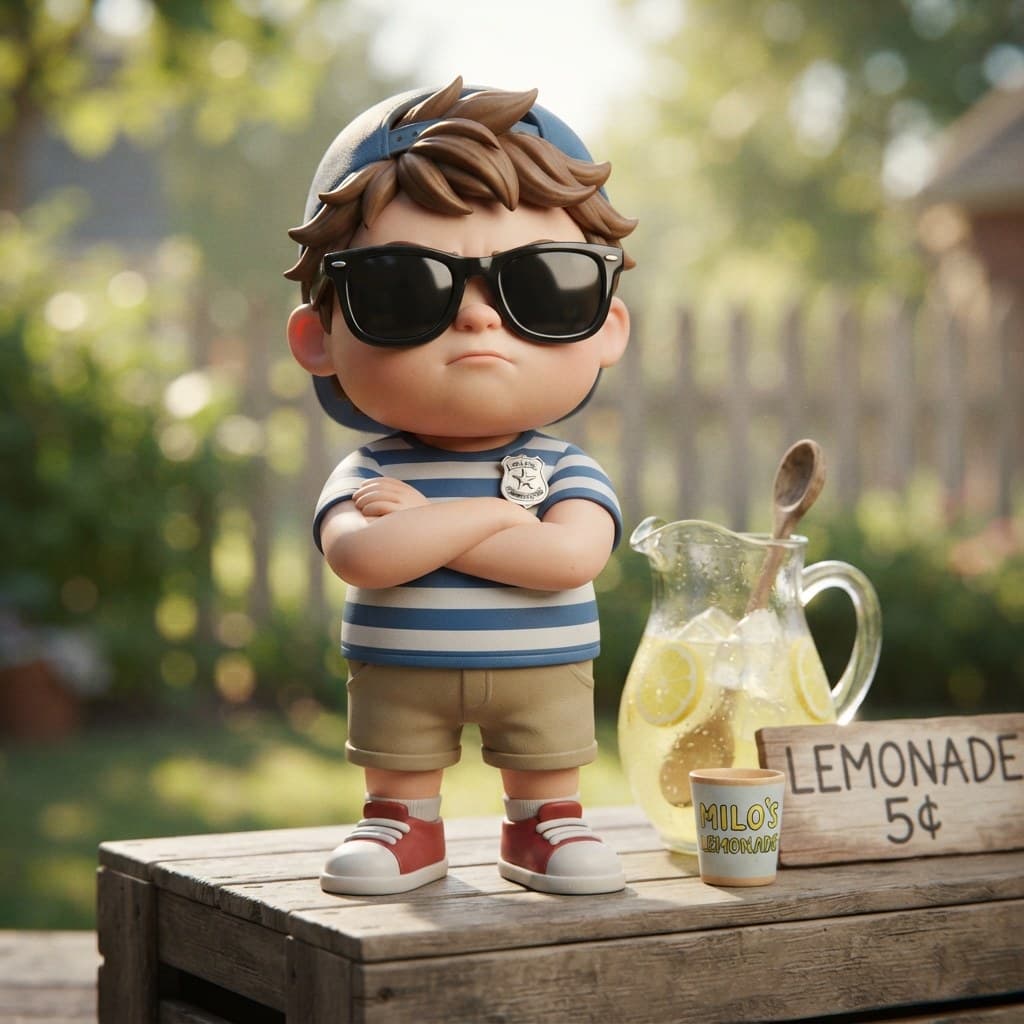 Milo (The Lemonade Stand Security Guard)