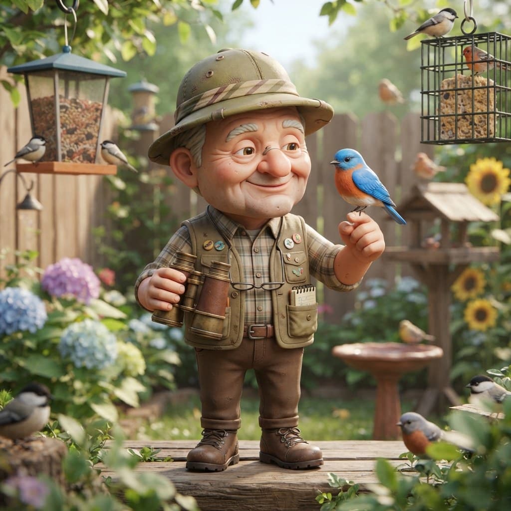 Mr. Finch (The Backyard Bird Whisperer)