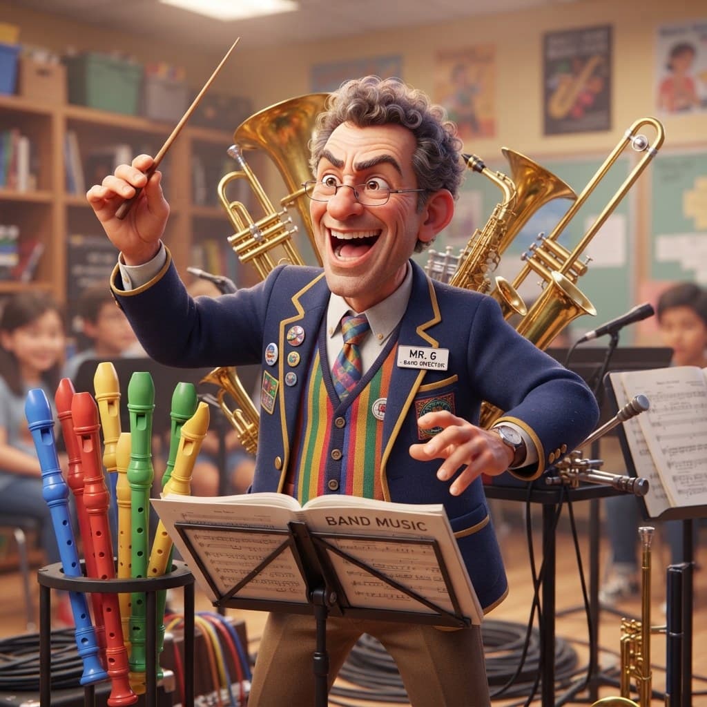 Mr. G (The 6th Grade Recorder Conductor)