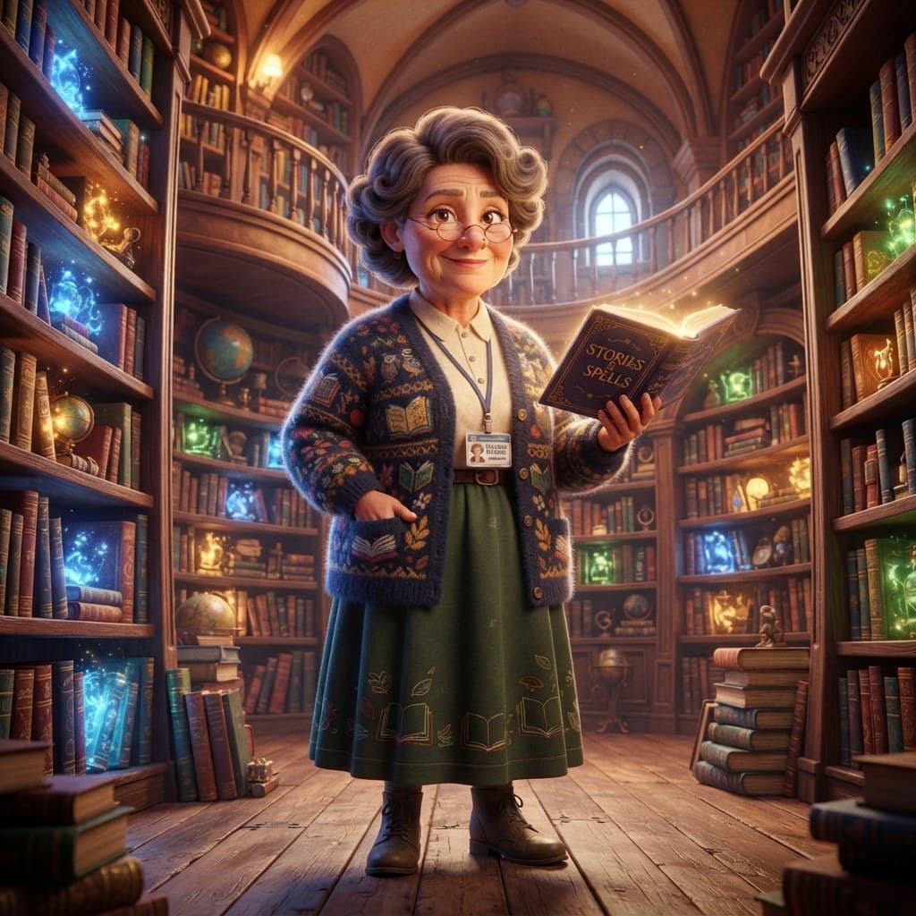 Mrs. Appleby (The Secret Superhero Librarian)