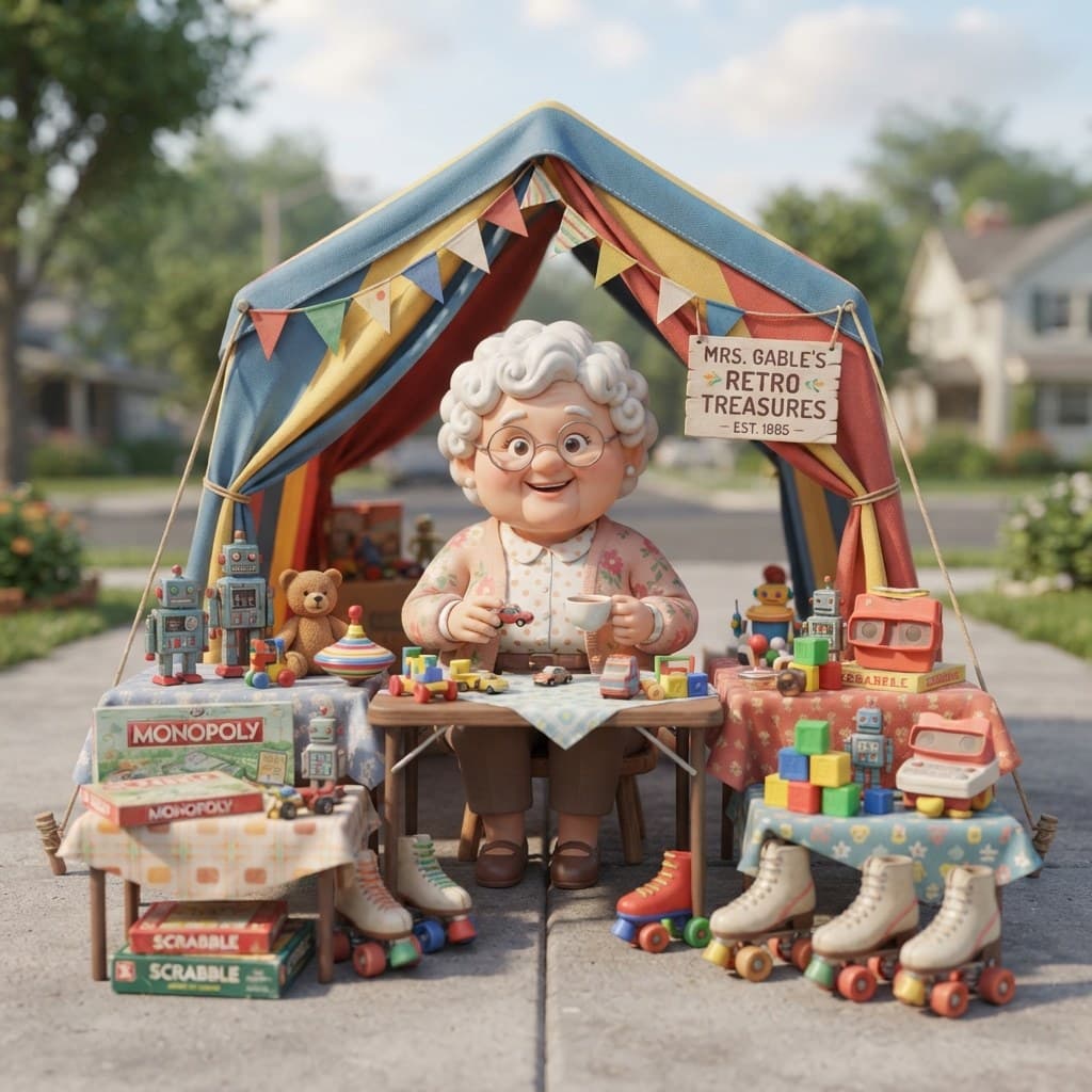 Mrs. Gable (The Garage Sale Queen)