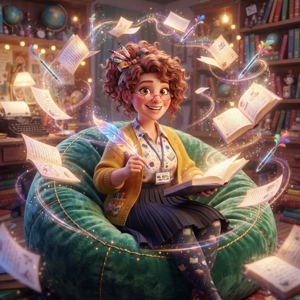 Ms. Quill (The Fantasy Storyteller)
