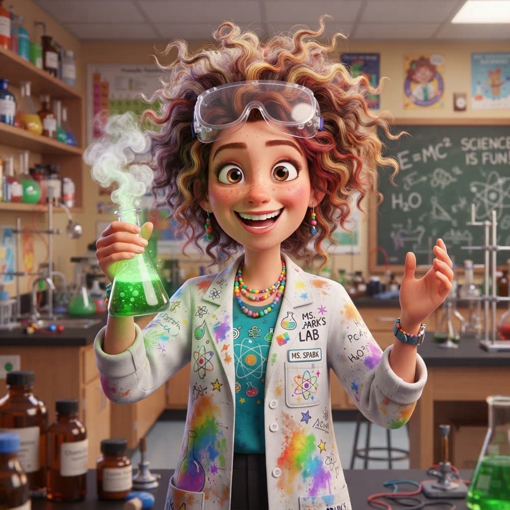 Ms. Spark (Crazy Science Teacher)