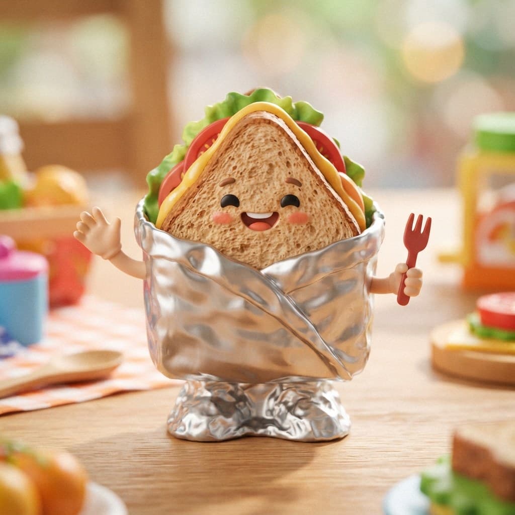 The Mystery Lunchbox Sandwich (The Foil-Wrapped Hero)