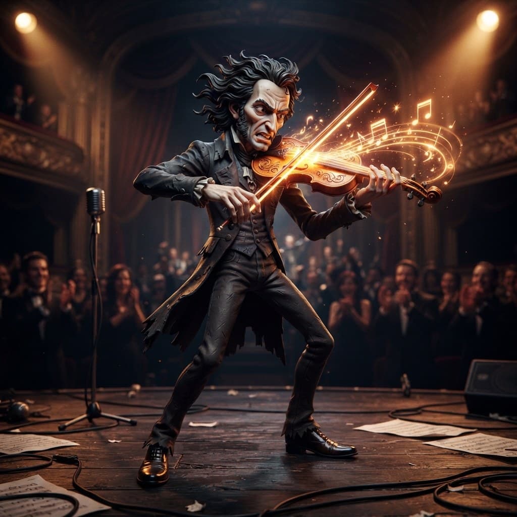 NiccolΓ² Paganini (The Demonic Violin Virtuoso)