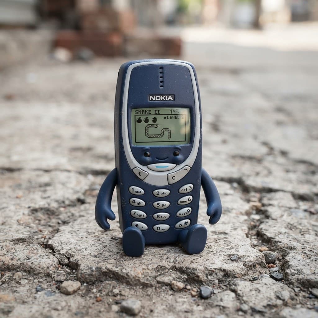 The Nokia 3310 (The Indestructible Titanium Brick)