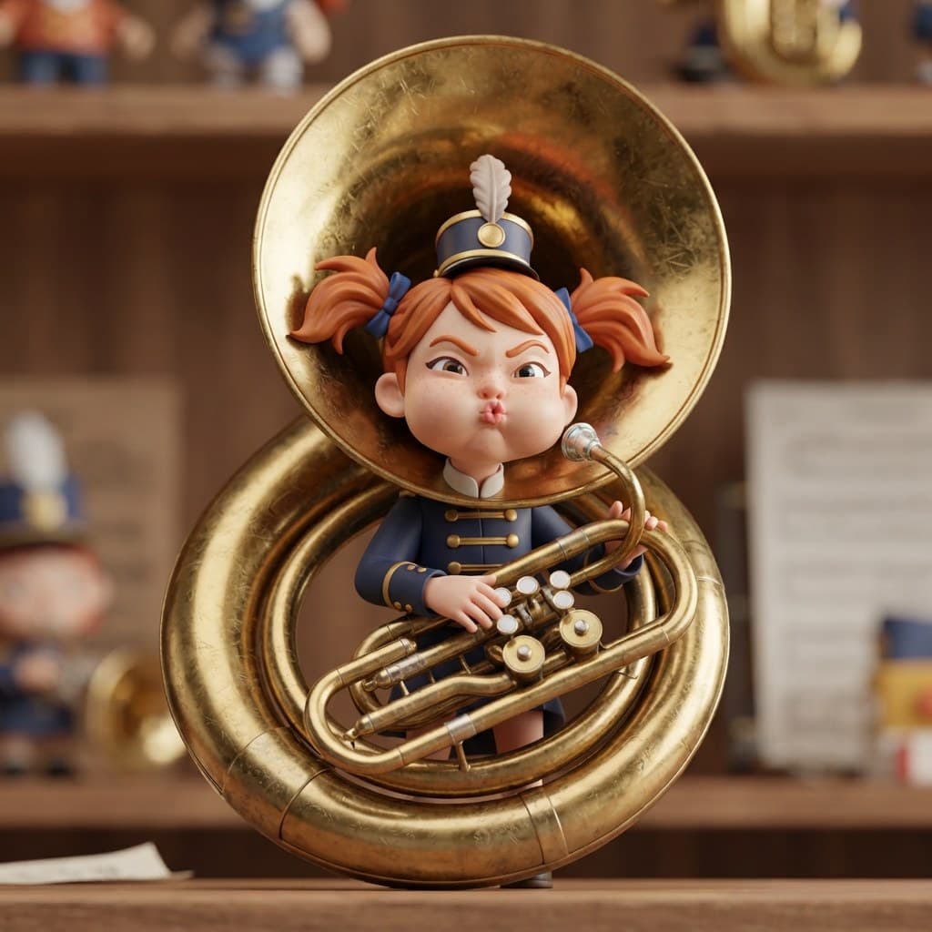 Nora (The 4-Foot Girl with the 5-Foot Tuba)