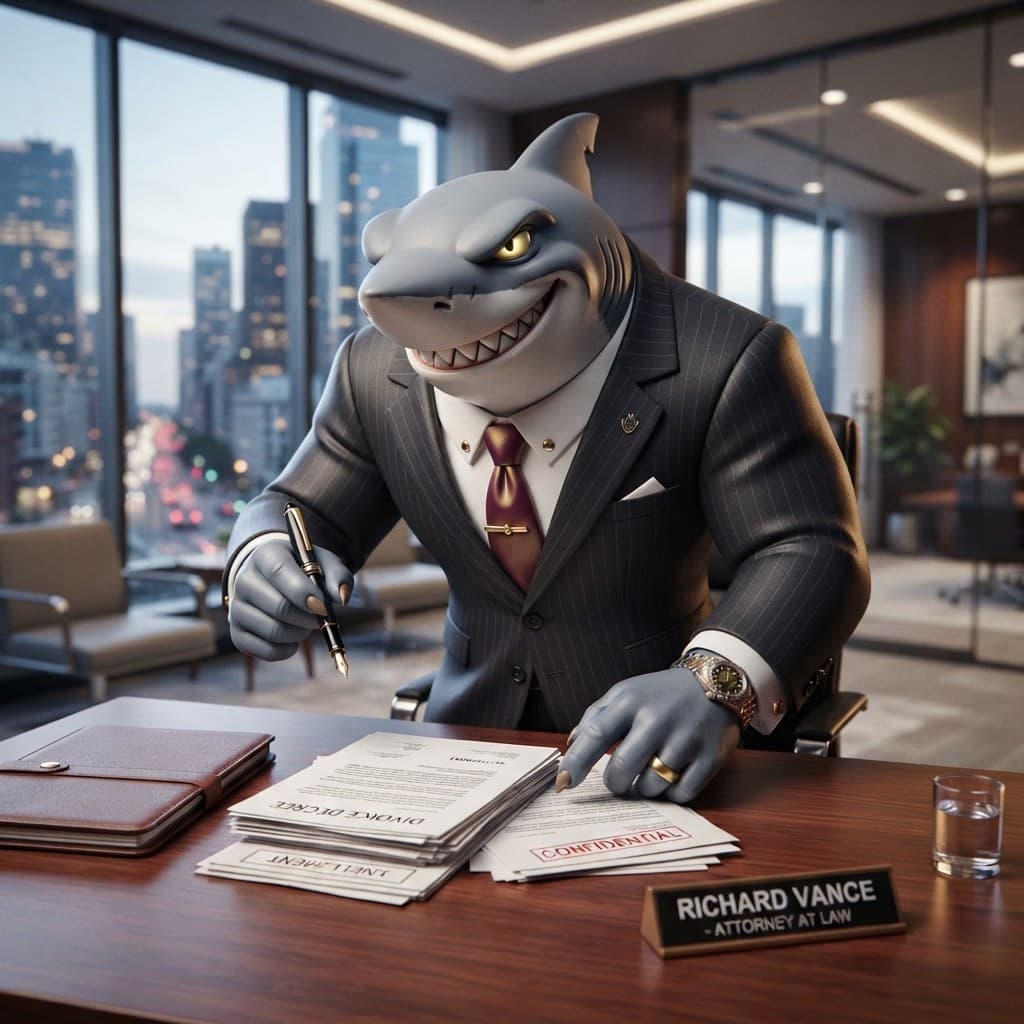 Richard 'The Shark' Vance (Opposing Divorce Attorney)