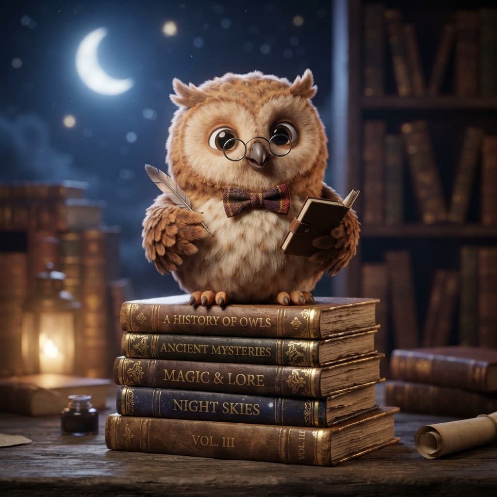 Professor Hoot (The Sarcastic Homework Owl)