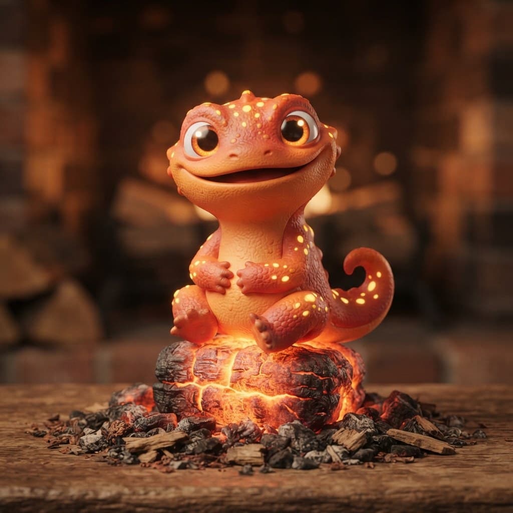 Pyro (The Fire Salamander)