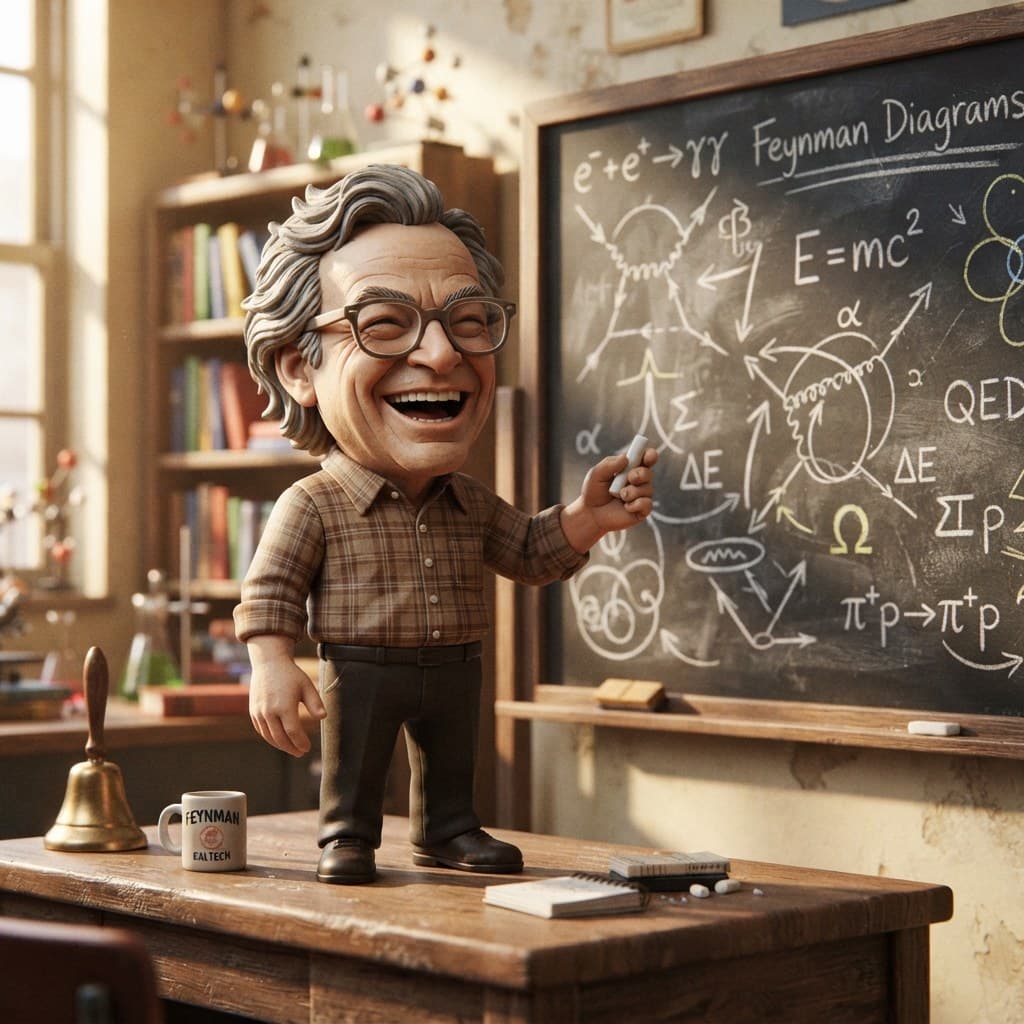 Richard Feynman (The Bongo-Playing Quantum Genius)